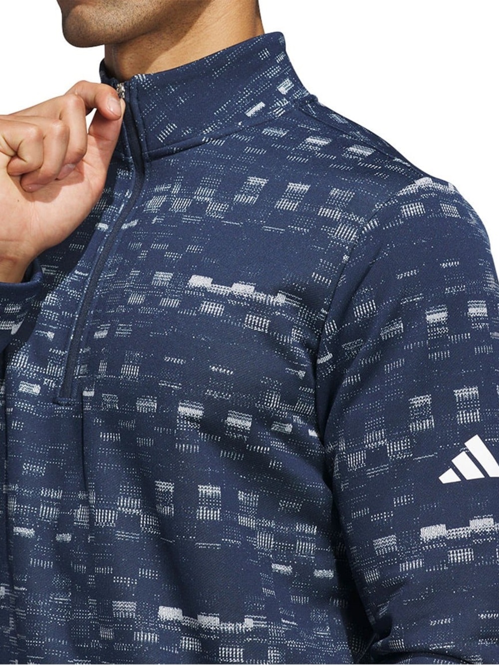 adidas Men's Core Printed 1/4 Zip Golf
Pullover 3XL